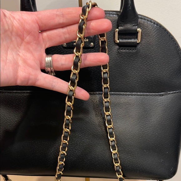 Kate Spade Black Leather Handbag - Picture 5 of 7